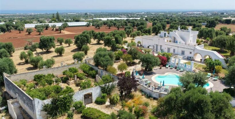Masseria Ottocentesca Vista Mare Con Piscina E Terreno