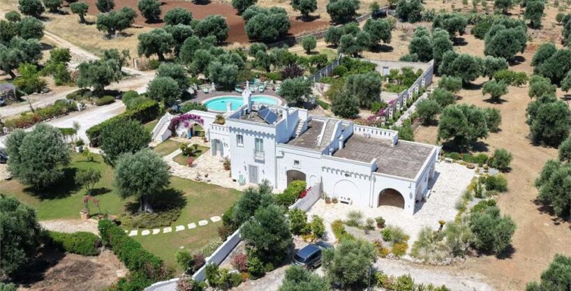 Masseria Ottocentesca Vista Mare Con Piscina E Terreno